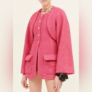 Chanel Pink Bolero from 2022 Spring Summer collection. Brand new with tags.